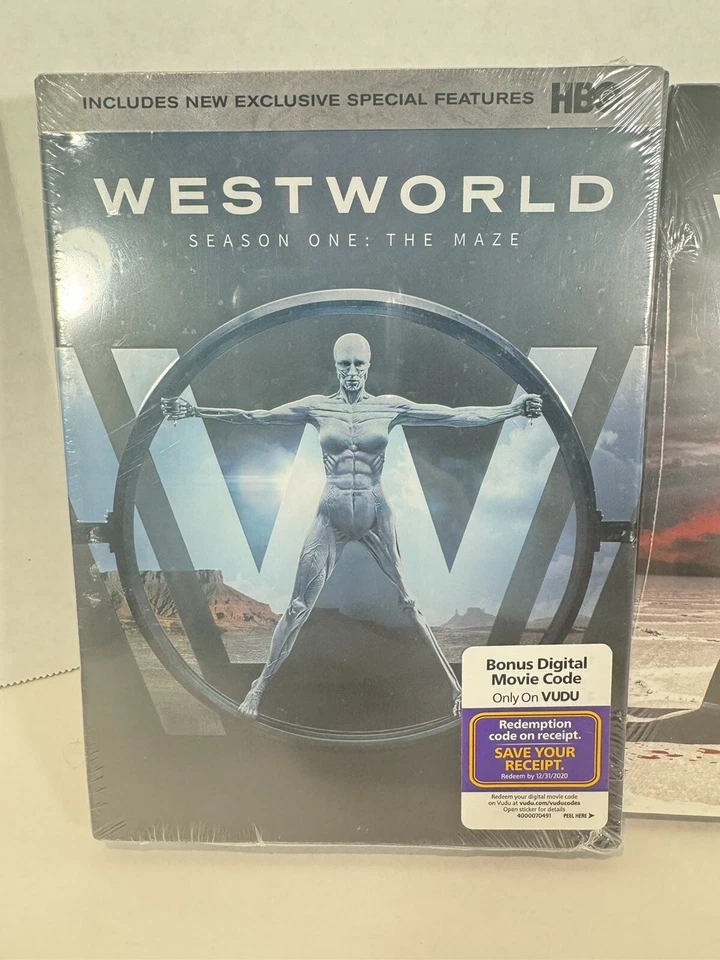 Westworld (2016) Season One & Two (1 & 2) DVD Box Set - New - Vudu Codes Expired - Image 2 of 4