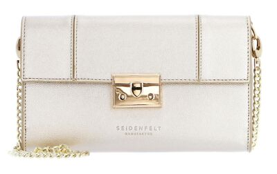 SEIDENFELT MANUFAKTUR Roros Clutch Clutch Tasche Gold Gold