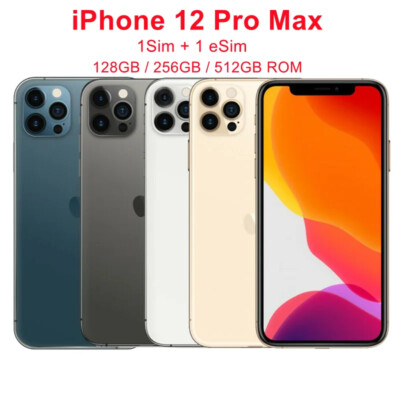 Original Unlocked Apple iPhone 12 Pro Max 5G SmartPhone 6.7