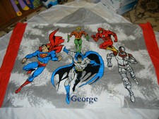 Pottery Barn Kids Hooded Super Heroes Beach Pool Towel Mono: George NWT