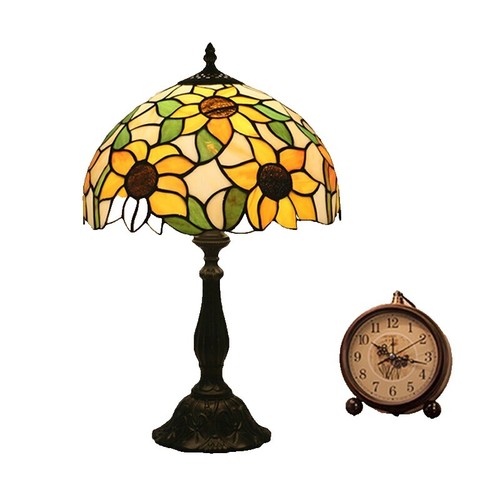Verre De Lampe Ministérielle Américain England Opalin Bleu - Diamètre 25 Cm