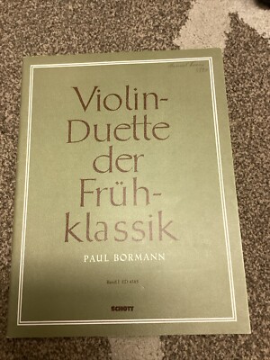 Violinduette Der Frühklassik 1 | Buch | Schott Music | 4385