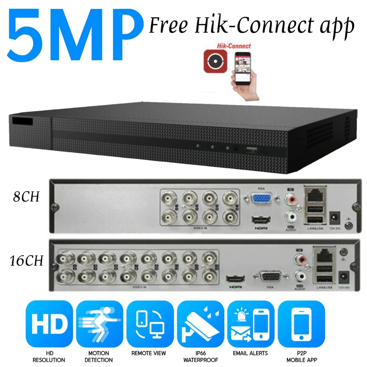 16 channel hd cctv dvr hot sale