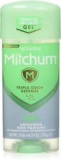 6pack Mitchum Women Gel Antiperspirant Deodorant, Unscented, 96g
