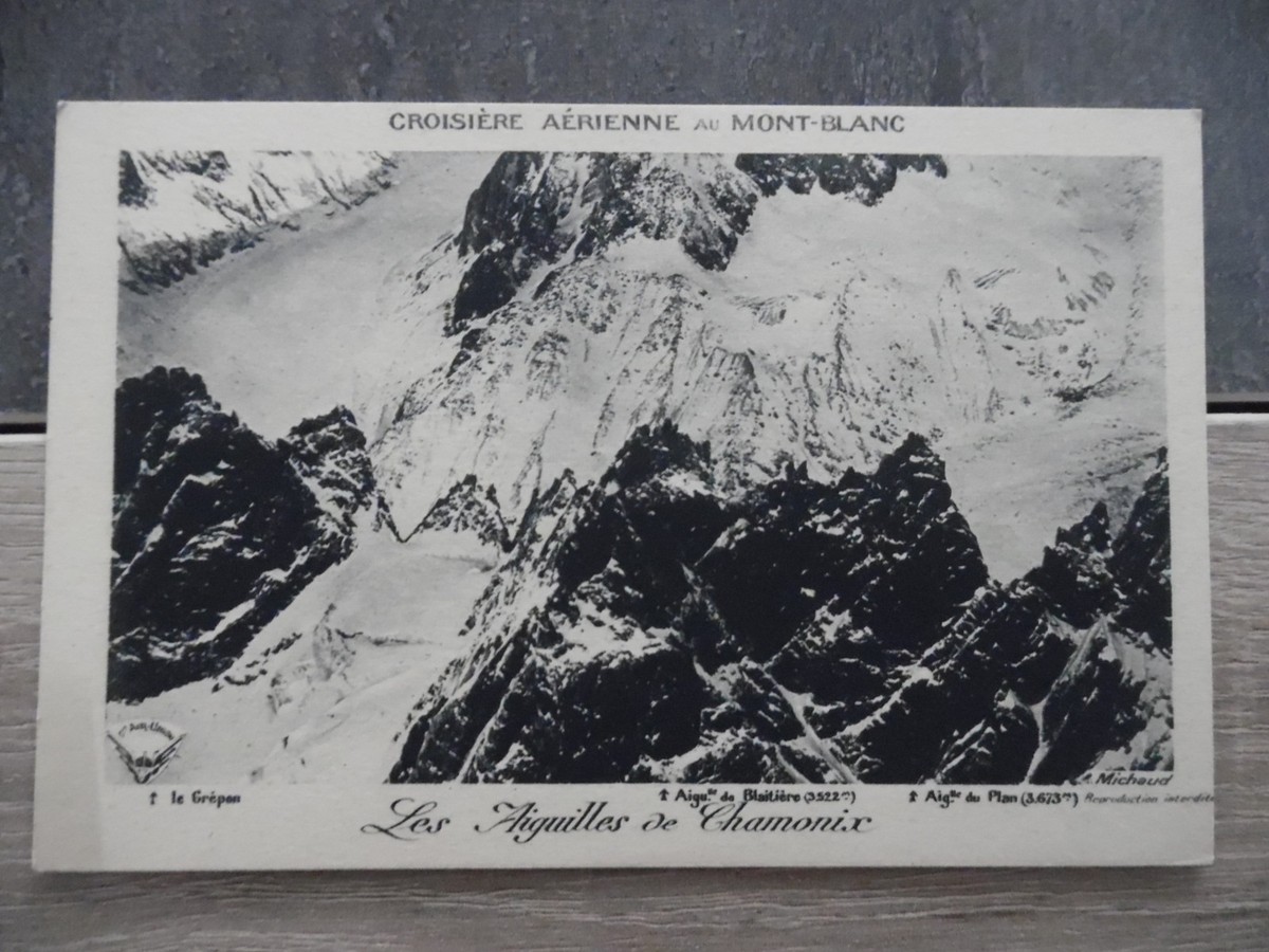 Carte Postale CPA Haute Savoie - Massif Du Mont-Blanc - Aiguille De Chamonix