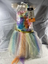 NEW Hyde and Eek RAINBOW UNICORN Kids Costume Size LARGE NWT NIP