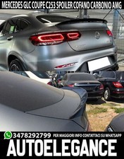MERCEDES GLC COUPE 2015-2020 SPOILER POSTERIORE COFANO CARBON LOOK AMG DESIGN