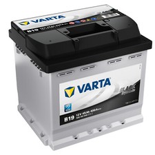 Batteria Auto VARTA Black 45ah 400A 12V B19 = Fiamm 44 AH - Miniatura 1