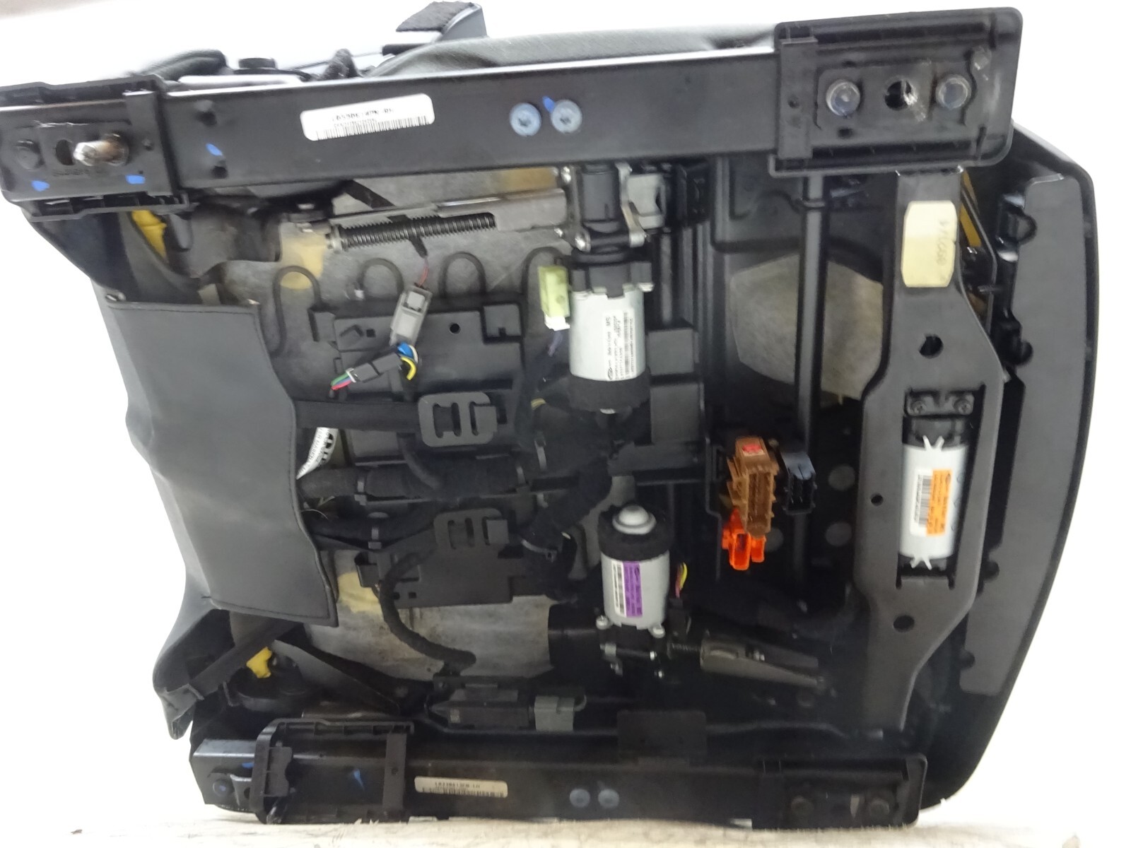 14-17 Maserati Ghibli Front Left Side Complete Seat Assembly Black OEM DE240218