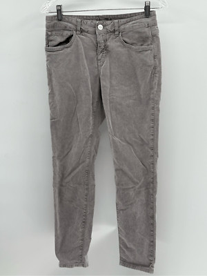Closed Jeans Velvet Women Size 28 Gray Skinny
