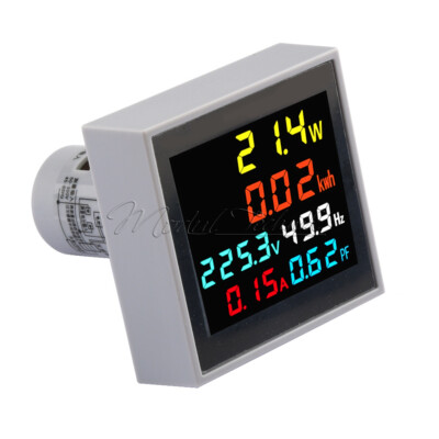 Multi-function AC 50-300V 100A Digital LCD Voltage Current Power Frequency Meter