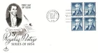 USA FDC - 1954 - $0.05 Regular Postage James Monroe Scott # 1038 Artcraft Block