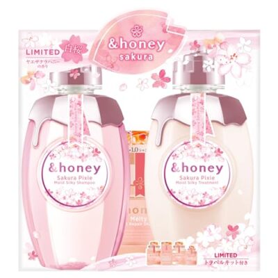 & Honey Pixie Moist Silky/2024 Sakura Limited Pair Set 15.3