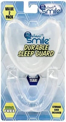 INSTANT SMILE - BILLY BOB TEETH Instant Smile Sleep Guard Twin Pack With Case
