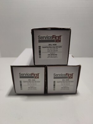 Lot Of 3! 3/8'' ODF Liquid Line Filter Drier   Service First OEM