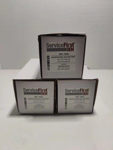 Lot Of 3! 3/8" ODF Liquid Line Filter Drier • Service First OEM