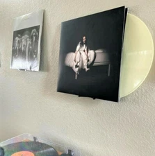 BUY 4 GET 1 FREE| Vinyl Record Album Display/Wall Mount | Damage-Free |Apartment