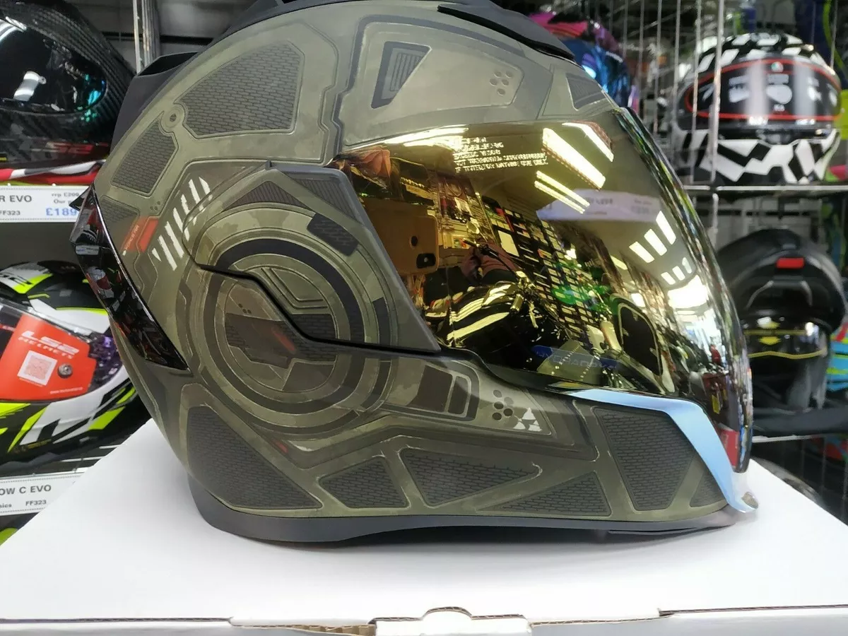 ICON AIRFLITE BATTLESCAR 3 CAMO REBEL URBAN MOTORCYCLE CRASH