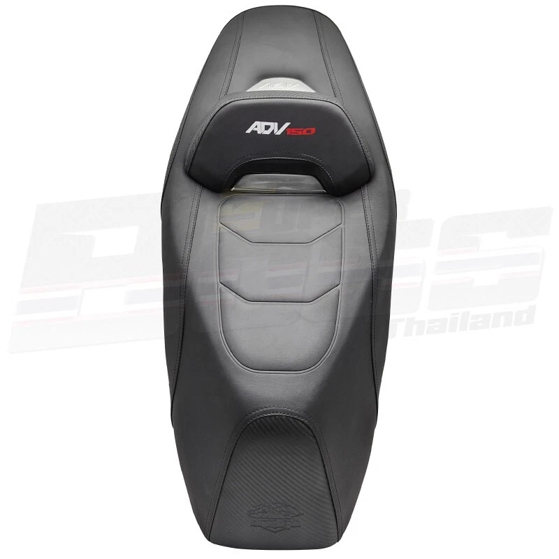 Asiento cojín de repuesto deportivo negro mate para HONDA ADV150 Foto 4 de 4