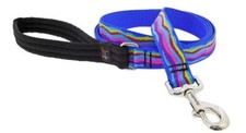 Dog Leash by 1" wide Ripple Creek design 6-foot long with Padded Handle