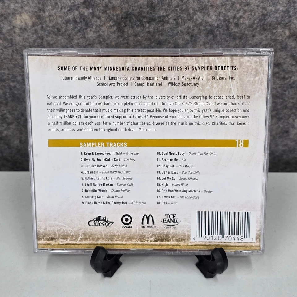 Cities 97 Sampler Vol. 18 - Various Artists - Music CD - 2006 - NM Foto 2 de 3