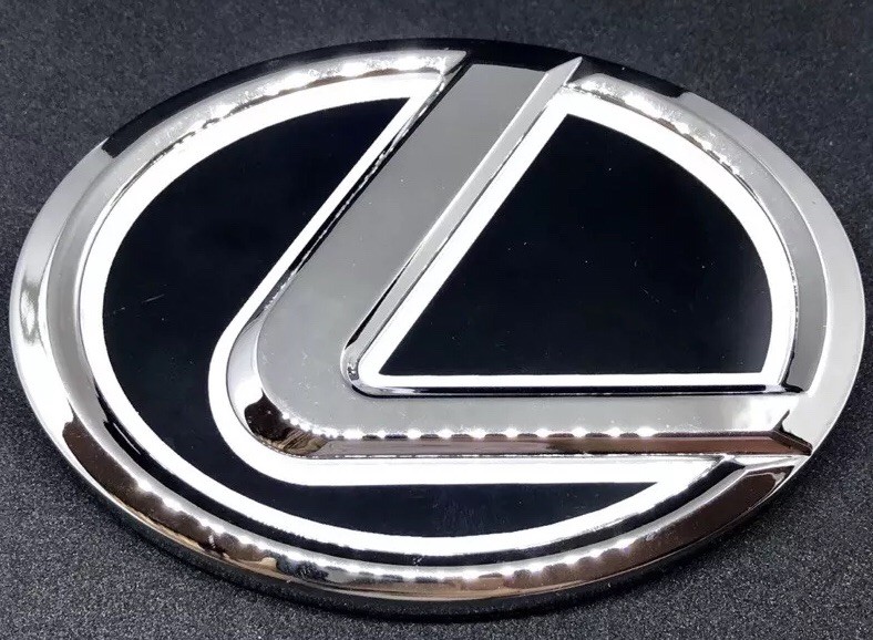 Lexus White LED Logo 125mm Lexus 2006-2013 IS250 & IS350 2008-2014