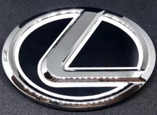Lexus White LED  Logo 125mm Lexus 2006-2013 IS250 & IS350 2008-2014 ISF Emblems