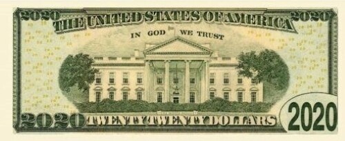 Pack Of 100 Donald Trump Victory Novelty Dollar Bills | 45-47 President Prop Money