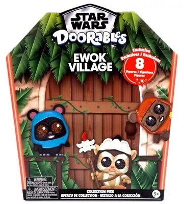 EWOK VILLAGE COLLECTION PEEK Disney Doorables Star Wars 8 Figures