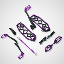 MX Purpel Shifter lever Floorboards for For Harley Touring Street Glide 2014 Up