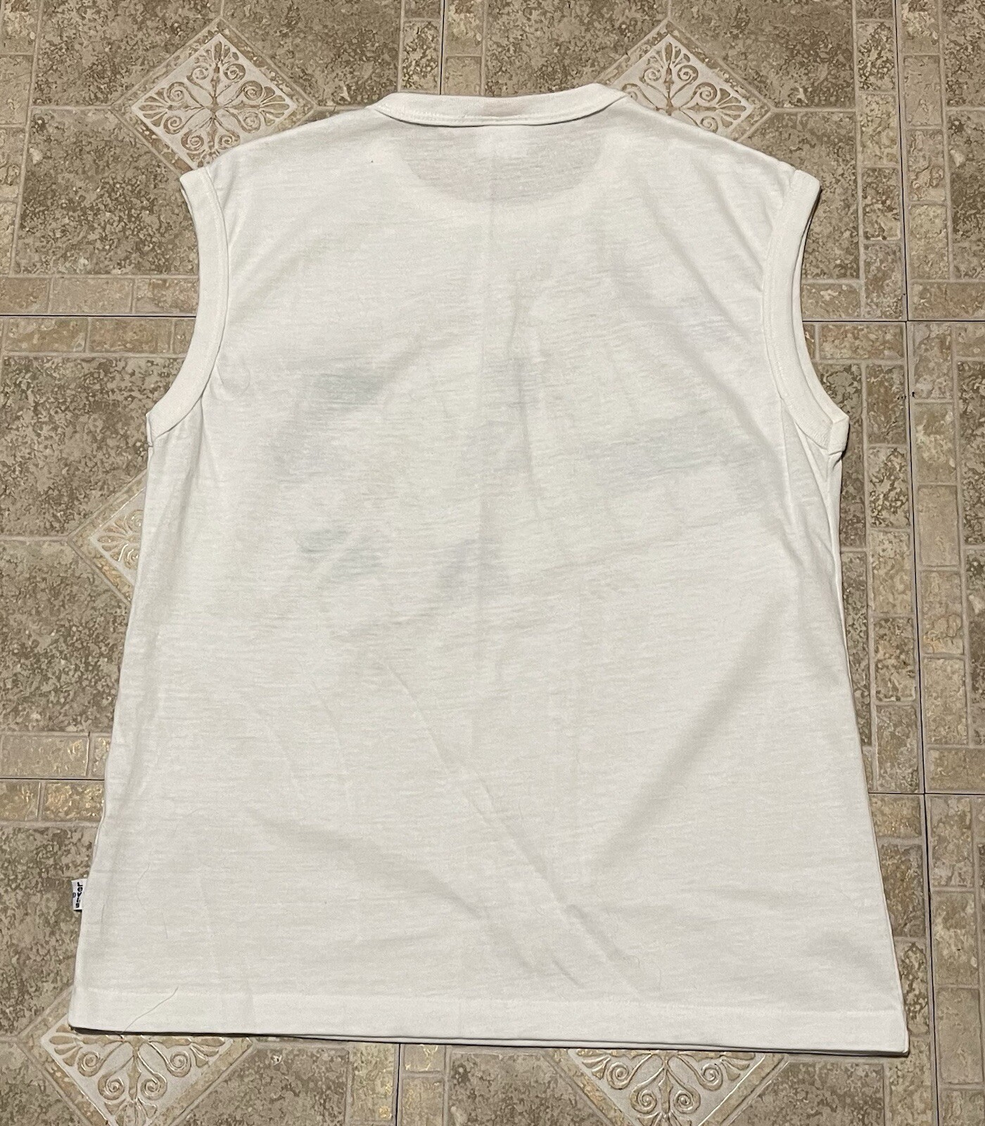 Vintage 1984 Olympics X Levi’s Running Graphic Tank Top Shirt Size Large image 8