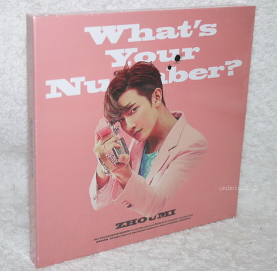 Zhou Mi Mini Album Vol. 2 What s Your Number Taiwan CD (ZhouMi Super Junior-M)