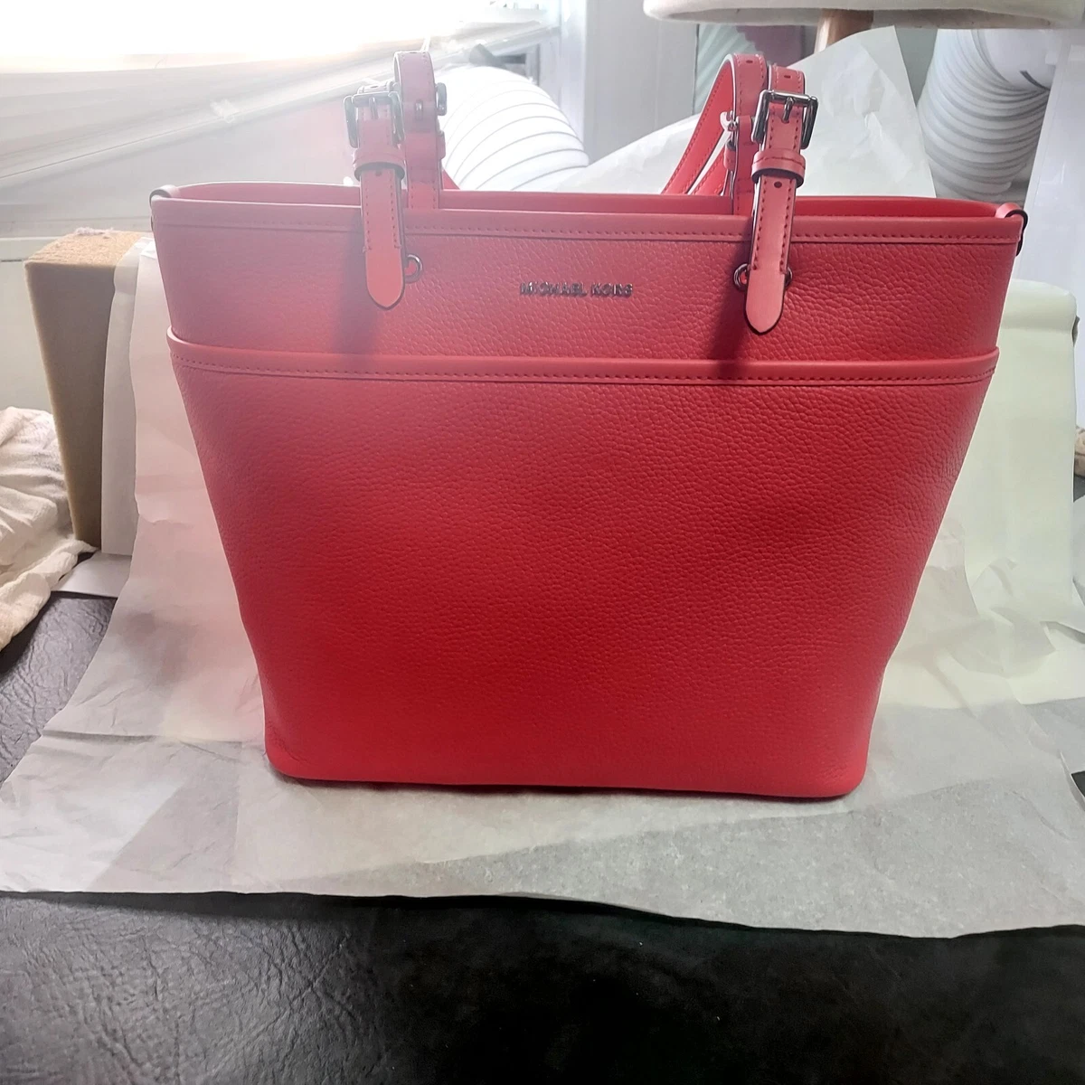 Michael kors purse with outside pockets sale