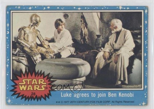 1977 Topps UK Star Wars #28