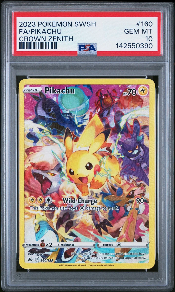 Pikachu Pokémon TCG Professional Sports Authenticator (PSA) Secret
