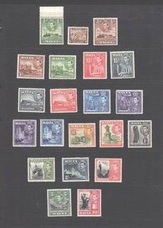 Malta Cat £75 G6 UNMOUNTED! Mint Set of 21