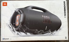New Sealed JBL Boombox 4 Black Portable Bluetooth Speaker 28 Hr Play Waterproof