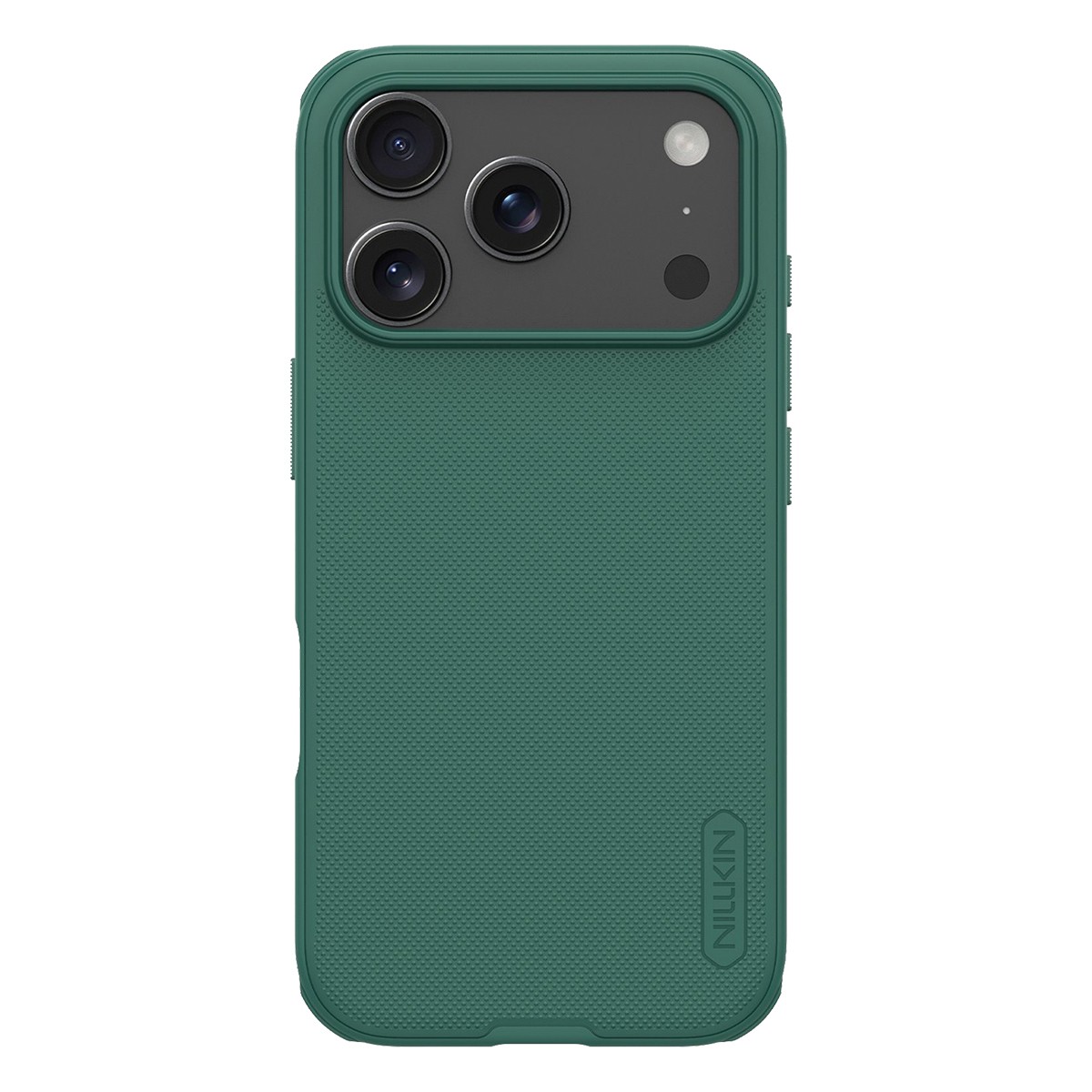 Coque rigide iPhone 17 Pro Max Nillkin Super Frosted Pro antichoc mince en polycarbonate gris