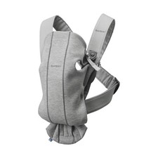 BabyBjorn Baby Carrier Mini Light Gray Soft Adjustable Support Hands-Free