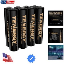 PRO Rechargeable AAA Batteries, High Capacity 1100mAh NiMH AAA Battery, 8 Pac...
