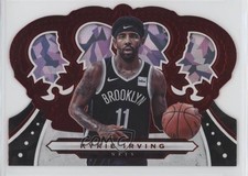 2019-20 Panini Crown Royale Crystal Red 30/49 Kyrie Irving #93 0h28