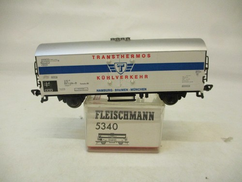 ESF-38050	Fleischmann 5340 H0 Kühlwagen DB 8062078-4 Transthermos | Zustand: Gebraucht