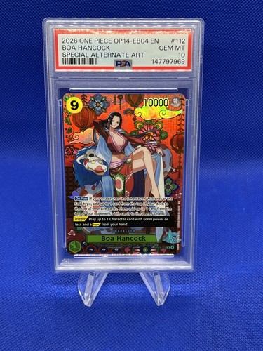 Boa Hancock (SP Card) graded PSA 10 for sale on eBay