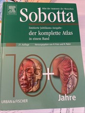 Sobotta der komplette Atlas in einem Band Jubiläumsausgabe, neuwertig