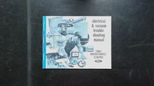 Ford Mustang Capri 1981 Electrical Vacuum Trouble-Shooting Manual 0331-503