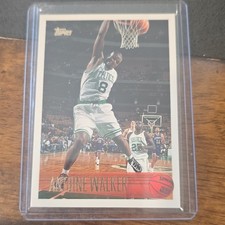 Topps Finest 1996-97 Antoine Walker Rookie #41 Boston Celtics NBA Card. rookie card picture