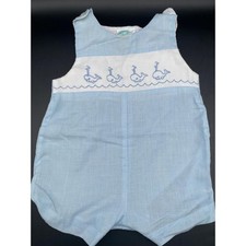 Vintage 1970's Alison Scott One Piece Baby Whale Bubble Size 9 Months