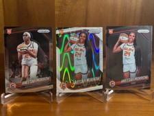 2025 Panini Prizm WNBA Aneesah Morrow Variation White Seismic Prizm RC #146 LOT