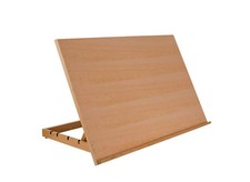 Extra Large 19.75" x 29.5" Adjustable Portable Drawing Board Stand Easel, 5 P...