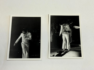 ELVIS PRESLEY VINTAGE ORIGINAL 45 YR OLD PHOTO Auburn University MARCH 1974